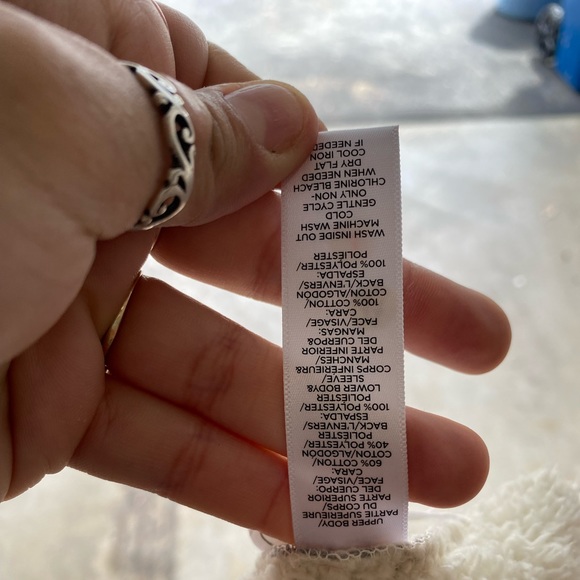 NWOT Lou & Grey Open Front Sherpa Cardigan - Picture 3 of 4